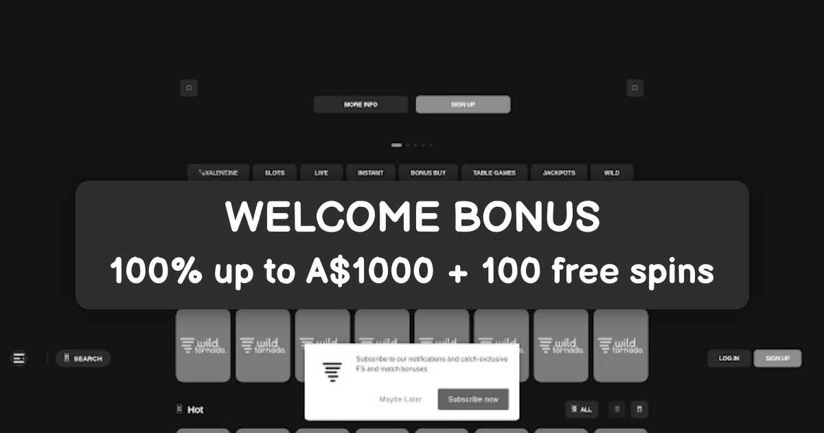 WildTonado Casino: Top Online Slots Australia